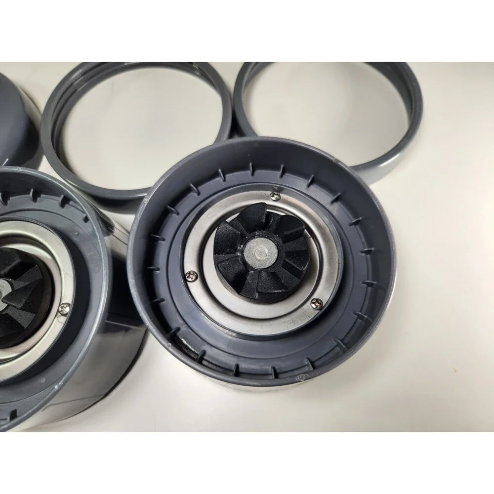 NutriBullet Blender Replacement Parts Lot - Blades, Lids & Lip Rings